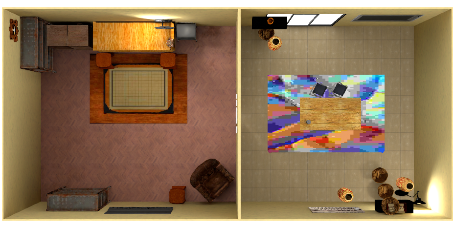 3D Software Synthesis Guided by Constraint-Expressive Intermediate Representation